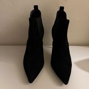 Manolo Blahnik Black Ankle Boots